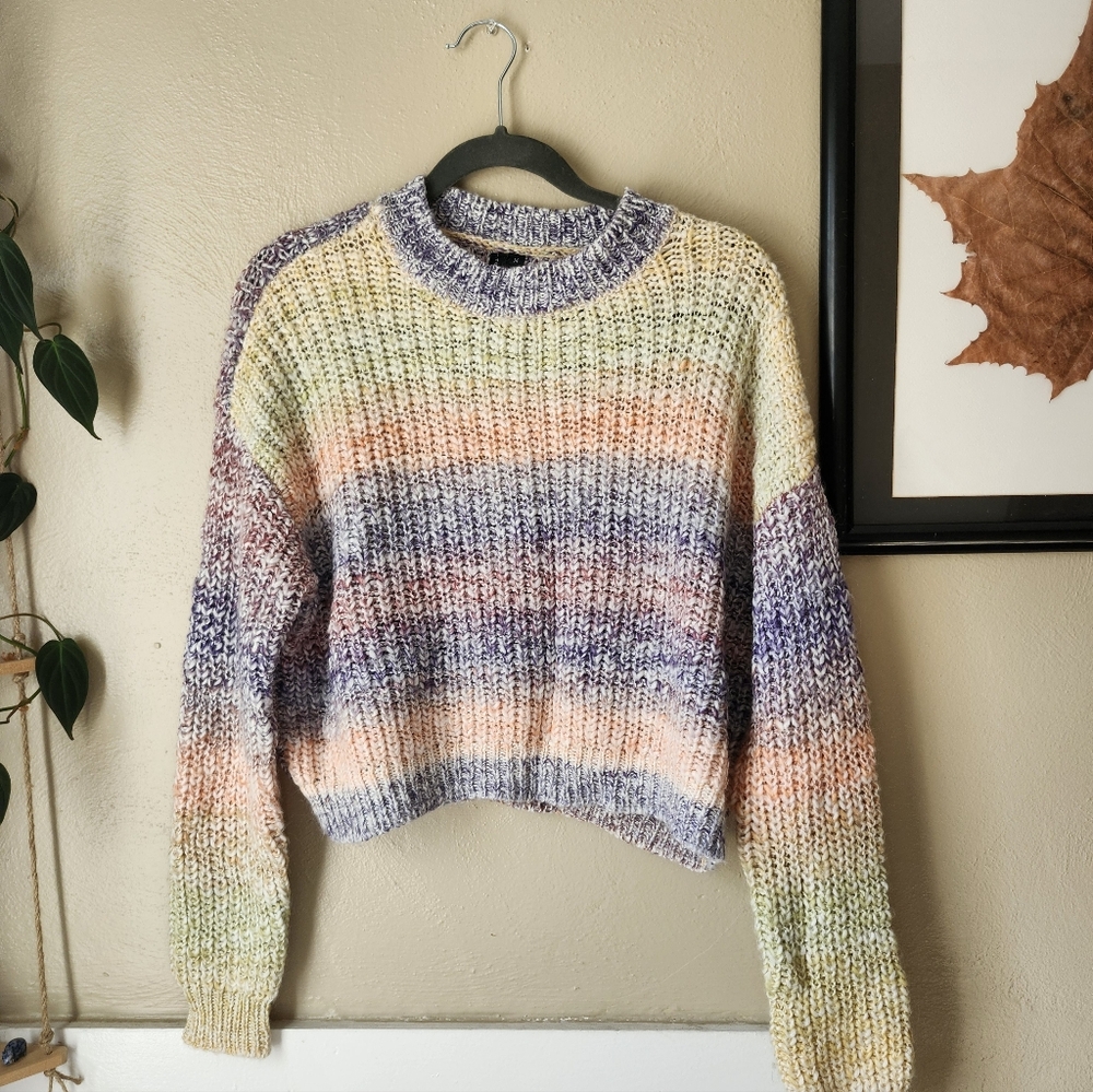 moon & madison Multicolor Knit Women's Sweater
